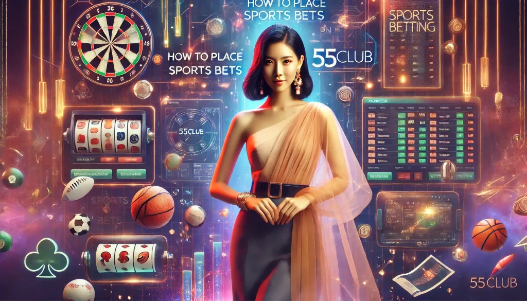 How to Place Sports Bets on 55Club