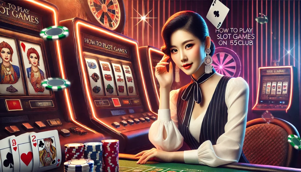 How to Play Slot Games on 55Club